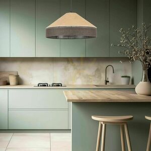 Pendelleuchte TK-Lighting ELISS JUTA BROWN 10895, braune Jute, 50 cm, 1×E27 small 3