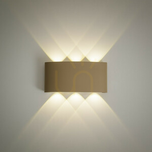 Arrow Beige LED-Wandleuchte IP54 small 1