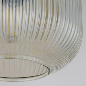 TK-Lighting BALLO ORZECH 11837 Pendelleuchte, cognacfarbenes Glas, 1×E14 small 2