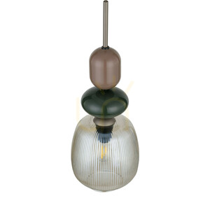 Zen New Brown Botti Cognac Pendelleuchte 1 Xe14 small 3