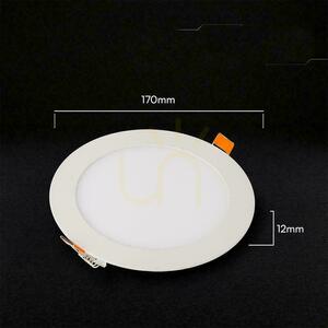 LED-Einbaupanel V-TAC PRO VT-1207CCT rund 170 mm 12 W 1150 lm 3000K/4000K/6500K weiß small 3