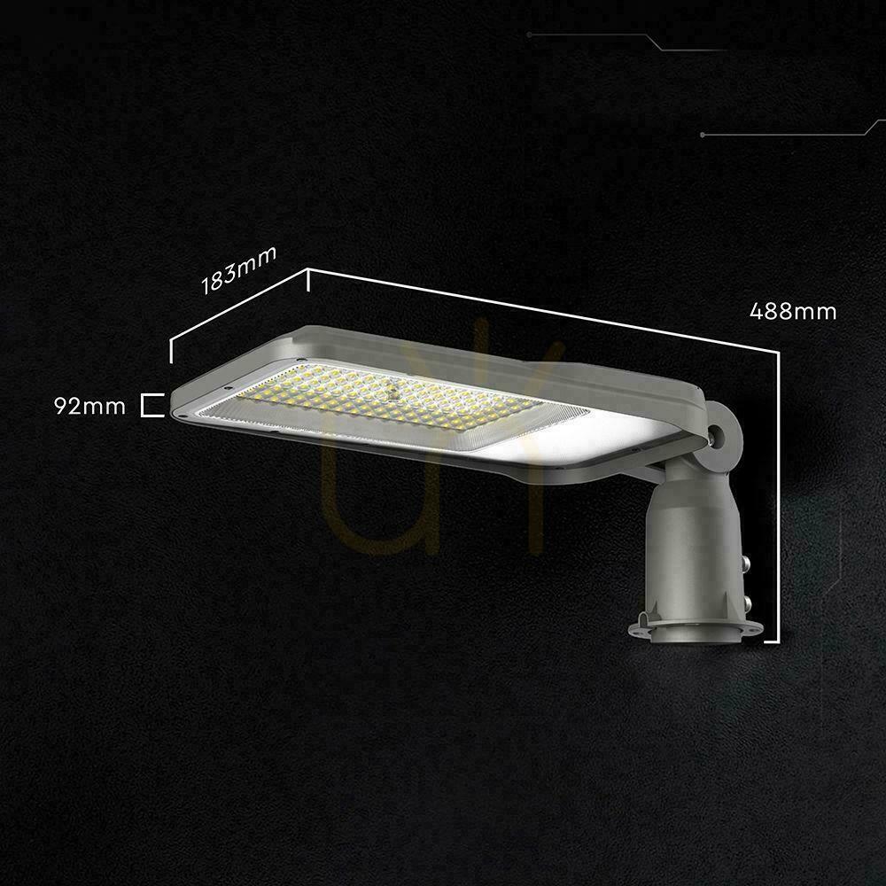 Zeige V-TAC CREE CHIP LED-Straßenleuchte mit Dimmfunktion, 100 W, VT-105ST, 6500 K, 12.000 lm, 6 Jahre Garantie V-TAC CREE CHIP LED-Straßenleuchte mit Dimmfunktion, 100 W, VT-105ST, 6500 K, 12.000 lm, 6 Jahre Garantie