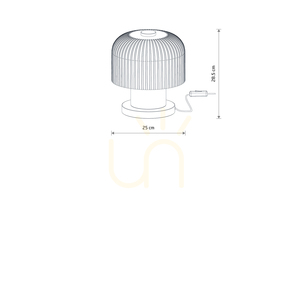 BLOMMA 12377 Tischlampe von Nowodvorski small 7