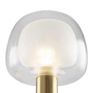 Goldene Glas-Wandleuchte Vision E14 MOD411WL-01G Maytoni small 9