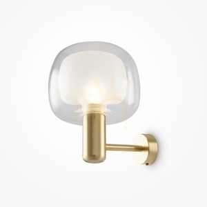 Goldene Glas-Wandleuchte Vision E14 MOD411WL-01G Maytoni small 0