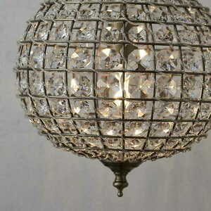 Pendelleuchte Endon Tanaro Messing Glas Dimmbar E27 30 cm small 2