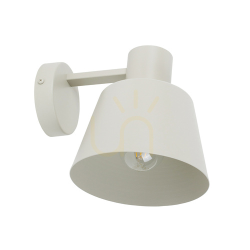Prüfen Wandleuchte Sigma DUNKA grau-beige E27 17 cm Stahl SKU 41138