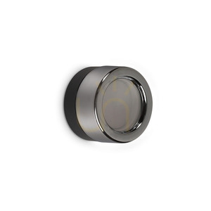 Ideallux LOLLY 354644 Graue Wandleuchte für das Badezimmer, GX53, IP44, 10,5 cm small 0
