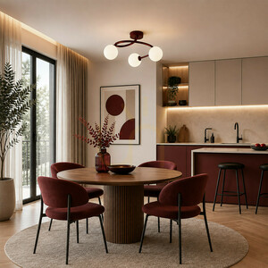 Ilsa Burgund Deckenleuchte 3 Xg9 small 1