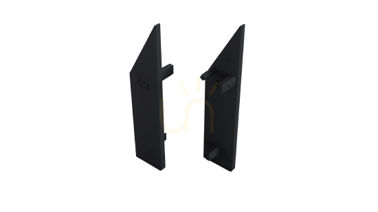 TEKKNI LUND T1 Black Right-Hand End Cap
