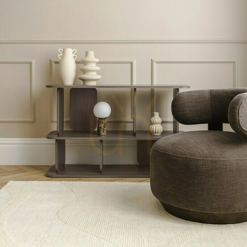 Prüfen DOUX Lounge-Sessel, abgerundete Formen, Farbe Espresso, Nova Nook Nussbaum