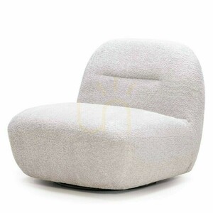 MOOM Sessel mit Drehfuß, grau-beige, Nova Nook 3 MOOM Sessel mit Drehfuß, grau-beige, Nova Nook small 3