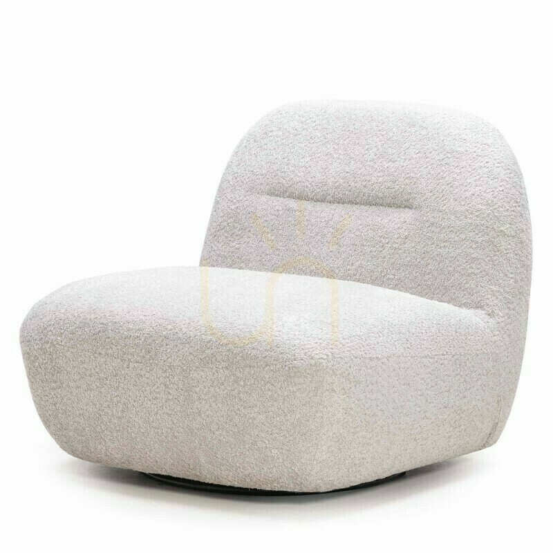 Anzeige MOOM Sessel mit Drehfuß, grau-beige, Nova Nook MOOM Sessel mit Drehfuß, grau-beige, Nova Nook