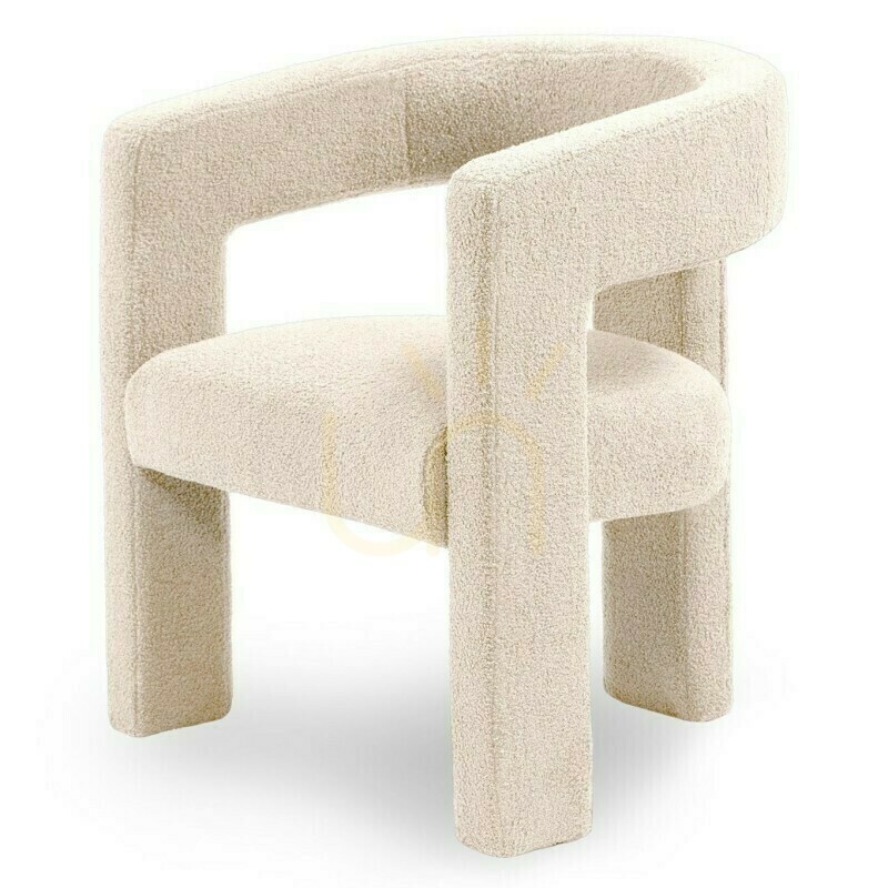 Anzeige LAUREN Sessel, Bouclé-Stoff, beige Nova Nook LAUREN Sessel, Bouclé-Stoff, beige Nova Nook