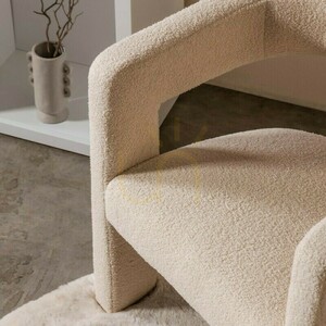 LAUREN Sessel, Bouclé-Stoff, beige Nova Nook 5 LAUREN Sessel, Bouclé-Stoff, beige Nova Nook small 5