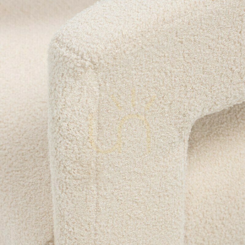 Aussicht LAUREN Sessel, Bouclé-Stoff, beige Nova Nook LAUREN Sessel, Bouclé-Stoff, beige Nova Nook
