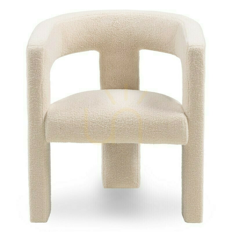Prüfen LAUREN Sessel, Bouclé-Stoff, beige Nova Nook LAUREN Sessel, Bouclé-Stoff, beige Nova Nook