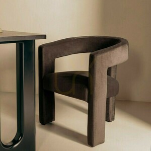 LAUREN „Chocolate Velvet“ Loungesessel von Nova Nook 1 LAUREN „Chocolate Velvet“ Loungesessel von Nova Nook small 1