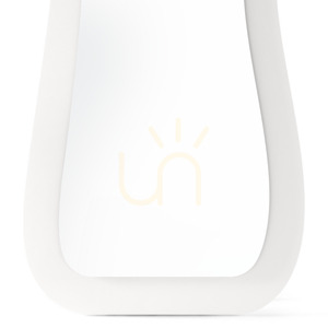 CELLO Standspiegel mit LED-Beleuchtung, 63 x 160 cm, unregelmäßig geformt, weiß, Nova Nook small 4