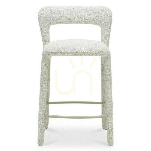 Prüfen 2er-Set gepolsterte IROKIII-Hocker in Beige und Creme; Mindestbestellmenge: 2 Stück, Nova Nook