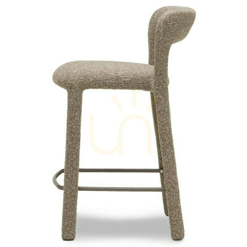 Anzeige 2er-Set gepolsterte IROKIII-Hocker, braun und grau; Mindestbestellmenge: 2 Stück, Nova Nook 2er-Set gepolsterte IROKIII-Hocker, braun und grau; Mindestbestellmenge: 2 Stück, Nova Nook