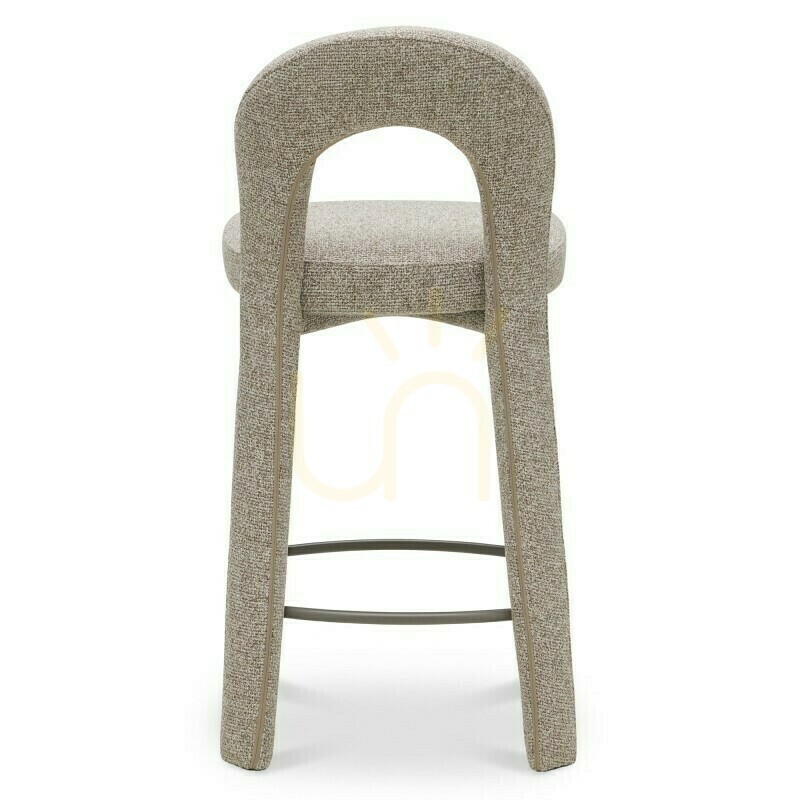 Prüfen ARI Polsterhocker, Braun und Creme, Nova Nook ARI Polsterhocker, Braun und Creme, Nova Nook