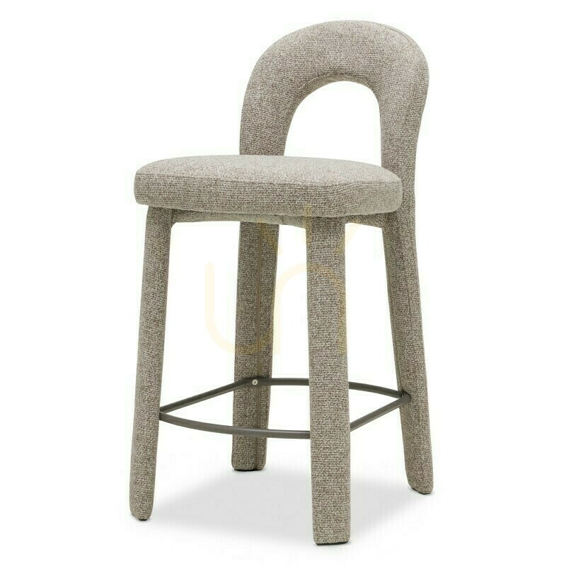 Prüfen ARI Polsterhocker, Braun und Creme, Nova Nook ARI Polsterhocker, Braun und Creme, Nova Nook