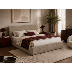 SEMPLICE Polsterbett mit Stauraum – 140 x 200 – GAVA 11 GRAU-BEIGE Nova Nook small 5