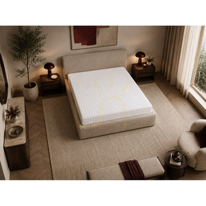 SEMPLICE Polsterbett mit Stauraum – 160 x 200 – GAVA 03 BEIGE Nova Nook small 2