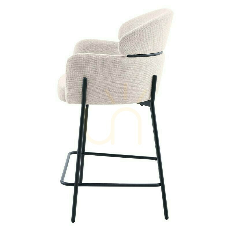 Vorschau 2er-Set MAREO-Barhocker, hellbeige, schwarze Beine, Mindestbestellmenge – 2 Stück, Nova Nook 2er-Set MAREO-Barhocker, hellbeige, schwarze Beine, Mindestbestellmenge – 2 Stück, Nova Nook