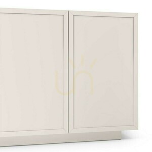 OKA 160 cm breite viertürige Kommode, Farbe Kaschmir, mit Nova Nook-Blenden small 4