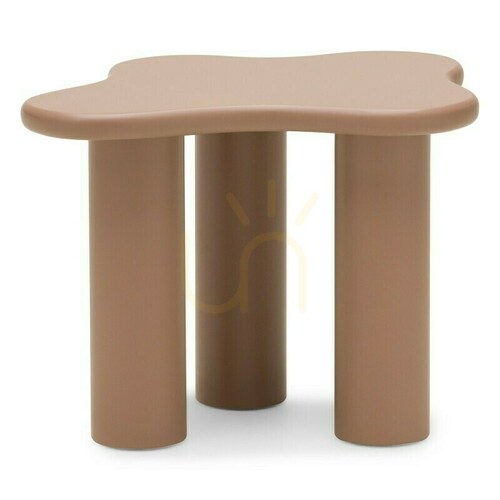 Prüfen CHIC 60 cm Couchtisch, abgerundete Formen, Farbe: Mokka von Nova Nook