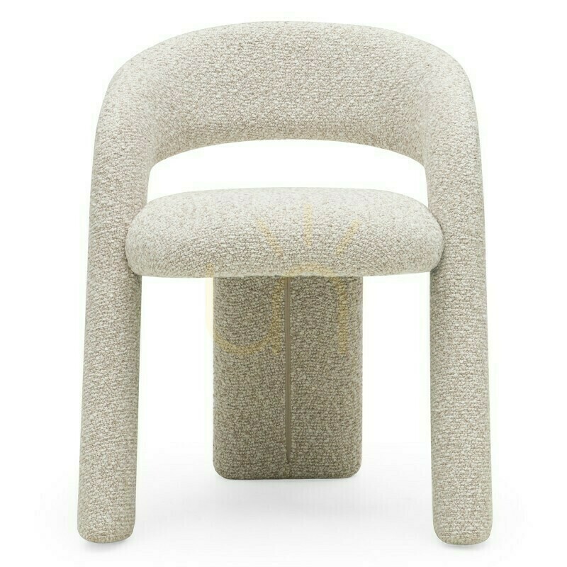 2er-Set gepolsterte LISE-Sessel in Beige und Creme; Mindestbestellmenge – 2 Stück, Nova Nook