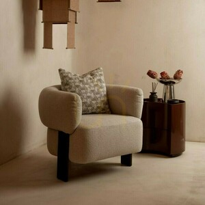 LENA Nachttisch mit Schubladen, in Burgunderrot/Braun, mit abgerundeten Formen und einer Hochglanzoberfläche in der Ausführung „Nova Nook“ small 2
