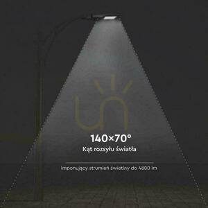 V-TAC 40-W-LED-Solarstraßenleuchte, schwarz, IP65, 150 lm/W, CCT VT-ST43, 6000 lm small 7