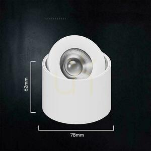 V-TAC LED CREE schwenkbares Aufputz-Einbaustrahler, 12 W, CRI 90+, CCT, IP44, Weiß, VT-110012CCT, 800 lm, 6 Jahre Garantie small 2