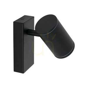 Nexo Black GU10 Wandleuchte IP44 small 2