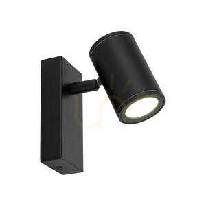 Nexo Black GU10 Wandleuchte IP44 small 4