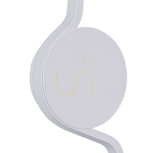 Lora LED-Wandleuchte in Weiß small 1