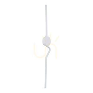 Lora LED-Wandleuchte in Weiß small 3