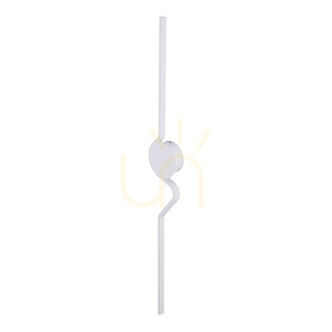 Lora LED-Wandleuchte in Weiß small 5