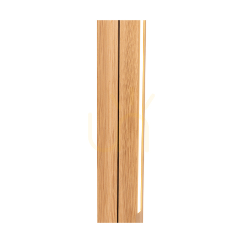 Prüfen Brinova TWIN LED-Stehleuchte 36 W, geölte Eiche und Schwarz, 151 cm
