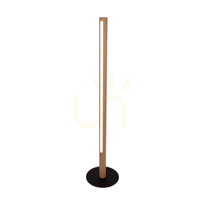 Conor Stehlampe, geölte Eiche/Schwarz, 1xLED 32 W, Ø 30 cm small 1