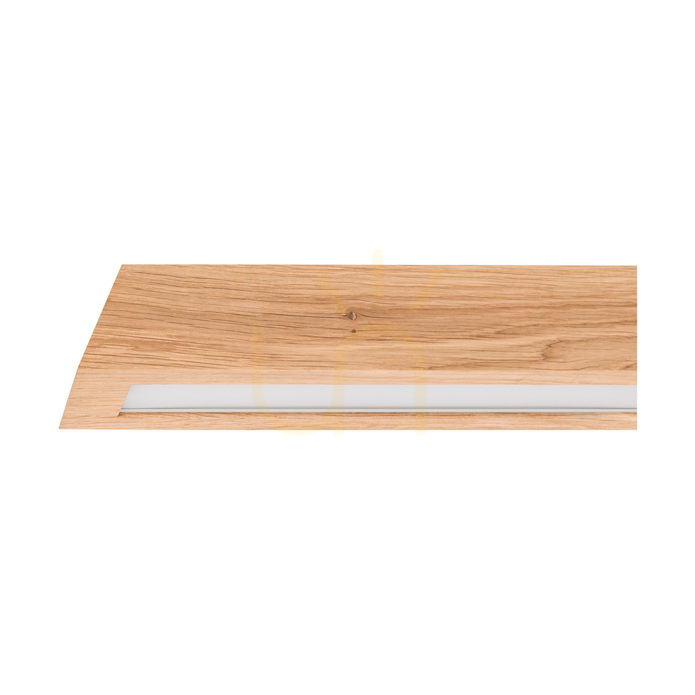 Aussicht Derott Pendelleuchte, geölte Eiche/mattes Nickel, 3xLED, 56 W, Up&Down, 160 cm Derott Pendelleuchte, geölte Eiche/mattes Nickel, 3xLED, 56 W, Up&Down, 160 cm