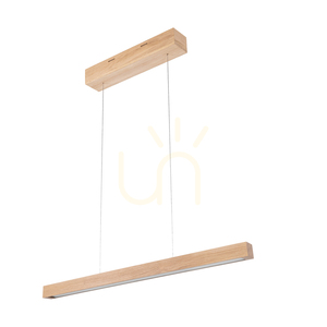 Smal CCT Pendelleuchte, geölte Eiche, 1xLED 26,4 W, Up&amp;Down, 80 cm small 0