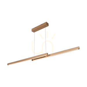 Smal CCT Pendelleuchte aus Eiche mit Ölfinish, 2xLED, 34,3 W, Up&Down, 150 cm 1 Smal CCT Pendelleuchte aus Eiche mit Ölfinish, 2xLED, 34,3 W, Up&Down, 150 cm small 1