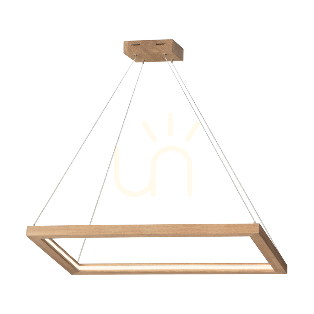Aussicht Legno Pendelleuchte, geölte Eiche, 1xLED 33 W, Up&Down, 84 cm Legno Pendelleuchte, geölte Eiche, 1xLED 33 W, Up&Down, 84 cm