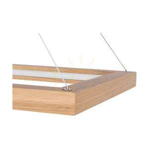 Legno Pendelleuchte, geölte Eiche, 1xLED 33 W, Up&Down, 84 cm 2 Legno Pendelleuchte, geölte Eiche, 1xLED 33 W, Up&Down, 84 cm small 2