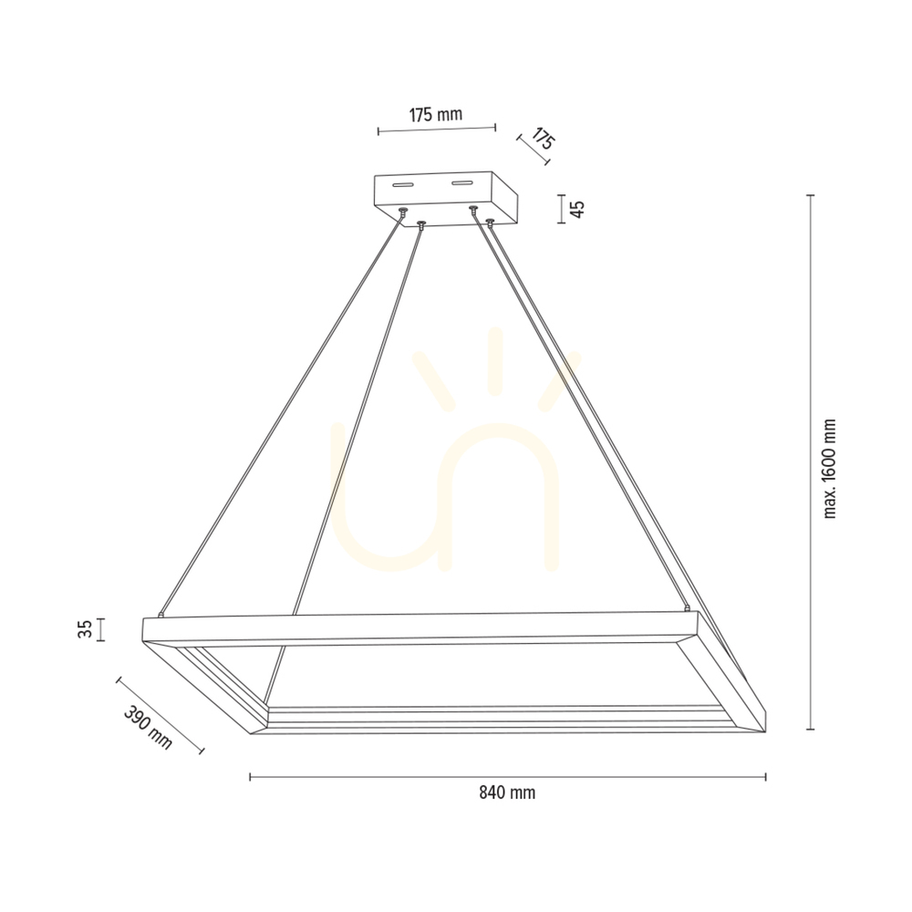 Anzeige Legno Pendelleuchte, geölte Eiche, 1xLED 33 W, Up&Down, 84 cm Legno Pendelleuchte, geölte Eiche, 1xLED 33 W, Up&Down, 84 cm