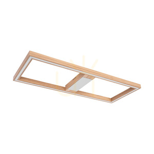 Ramme Deckenleuchte / Wandleuchte, geölte Eiche/mattes Nickel, 1xLED 33 W, 83,7 cm small 2